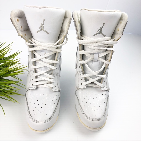 Nike Shoes | Nike Air Max Jordan High Heels White | Poshmark
